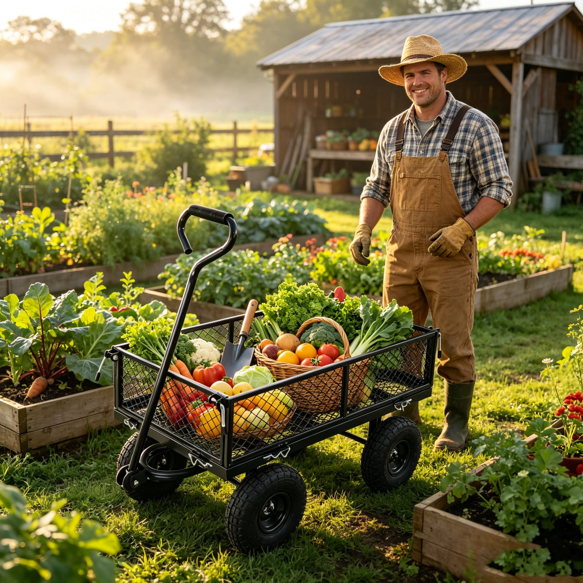 Wagon Cart Garden Carts