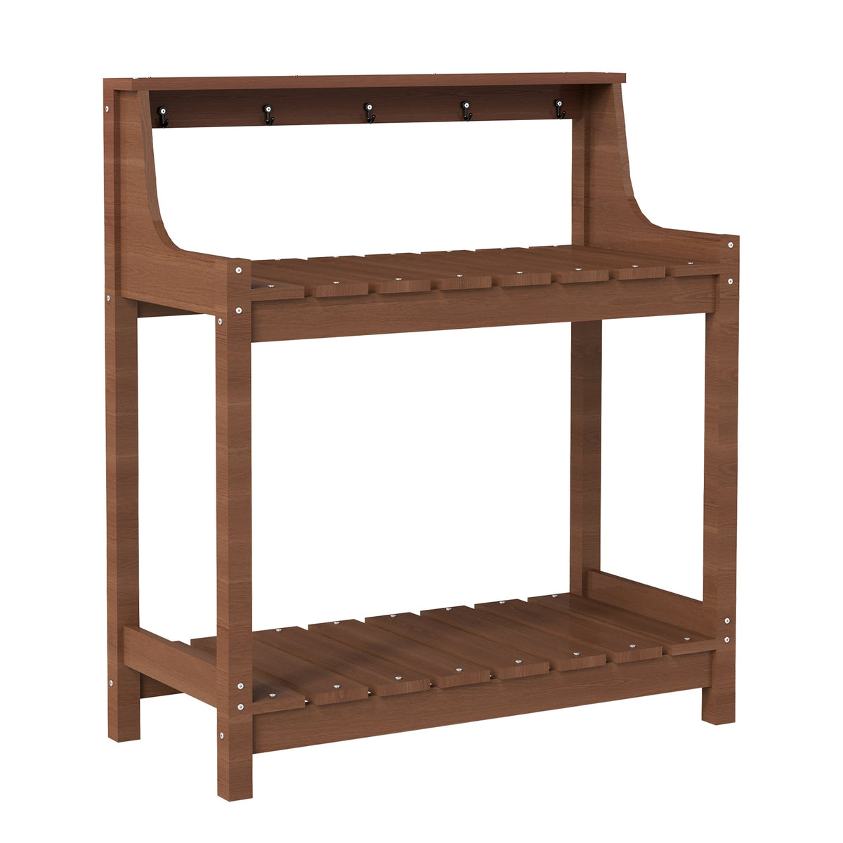 HDPE Garden Potting Table with Storage for Outdoor Use