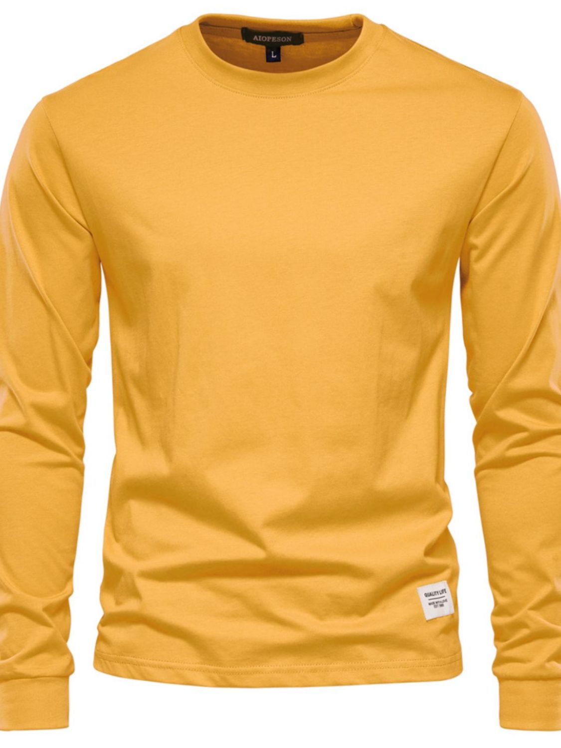 Round Neck Long Sleeve T-Shirt