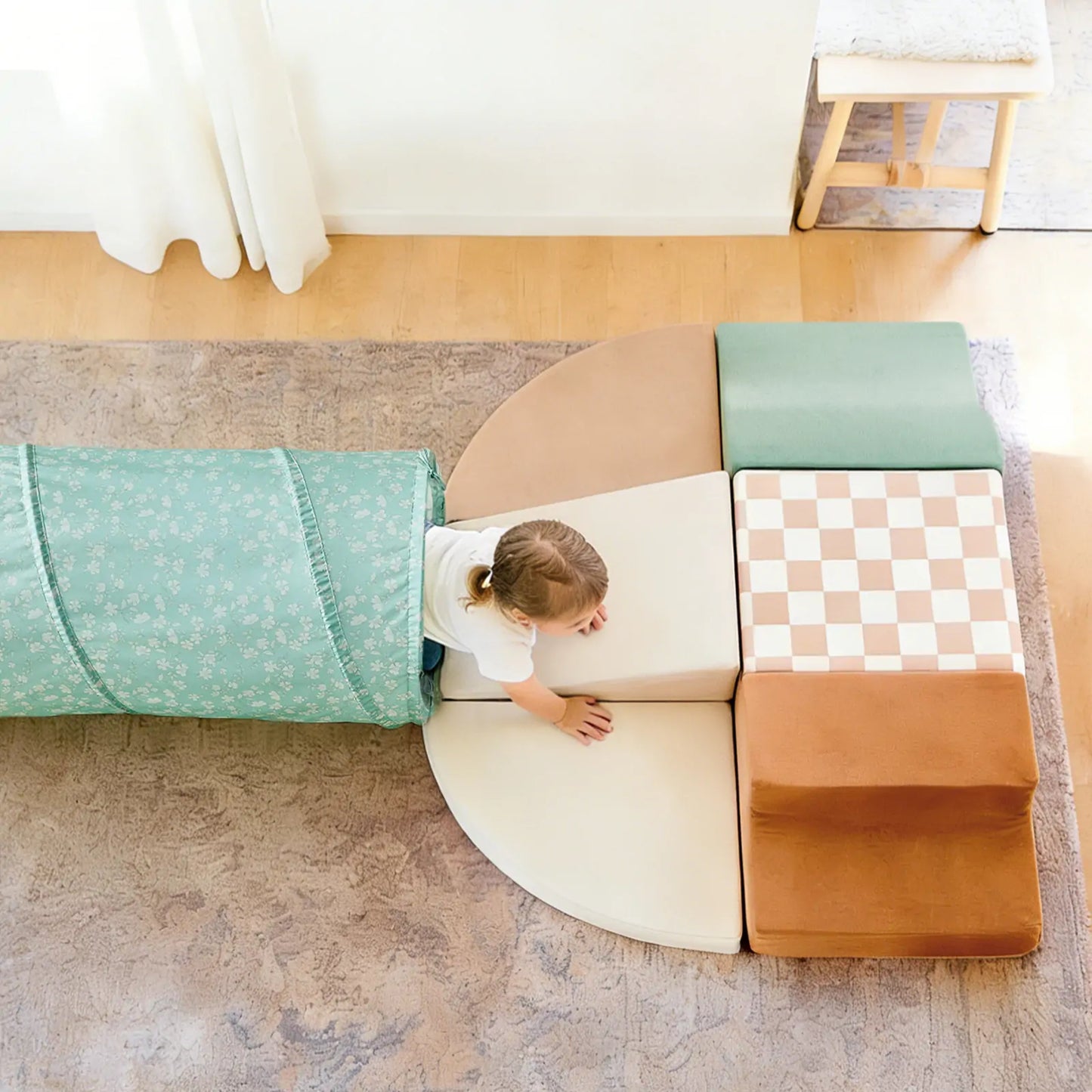 Tiny Land® Adventure Play Tunnel - Green
