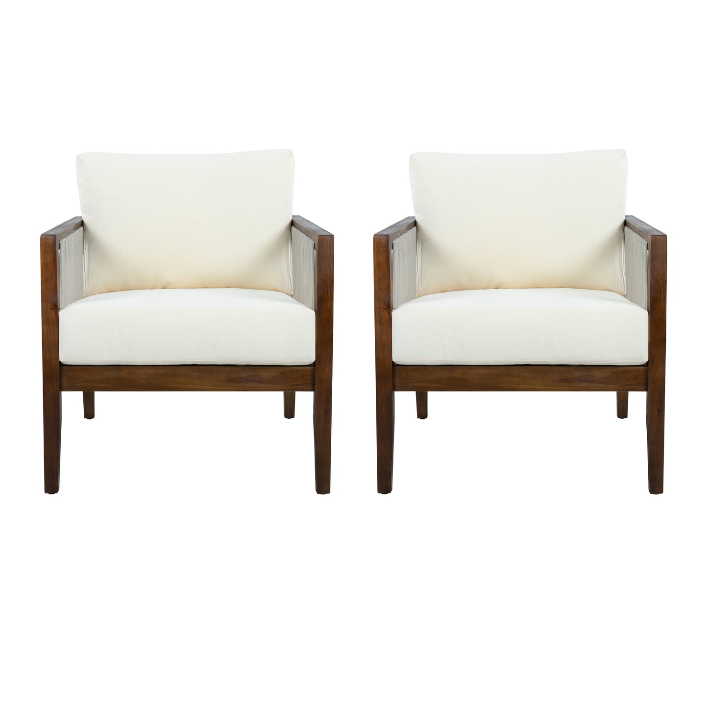 Outdoor Club Chairs (Set of 2)