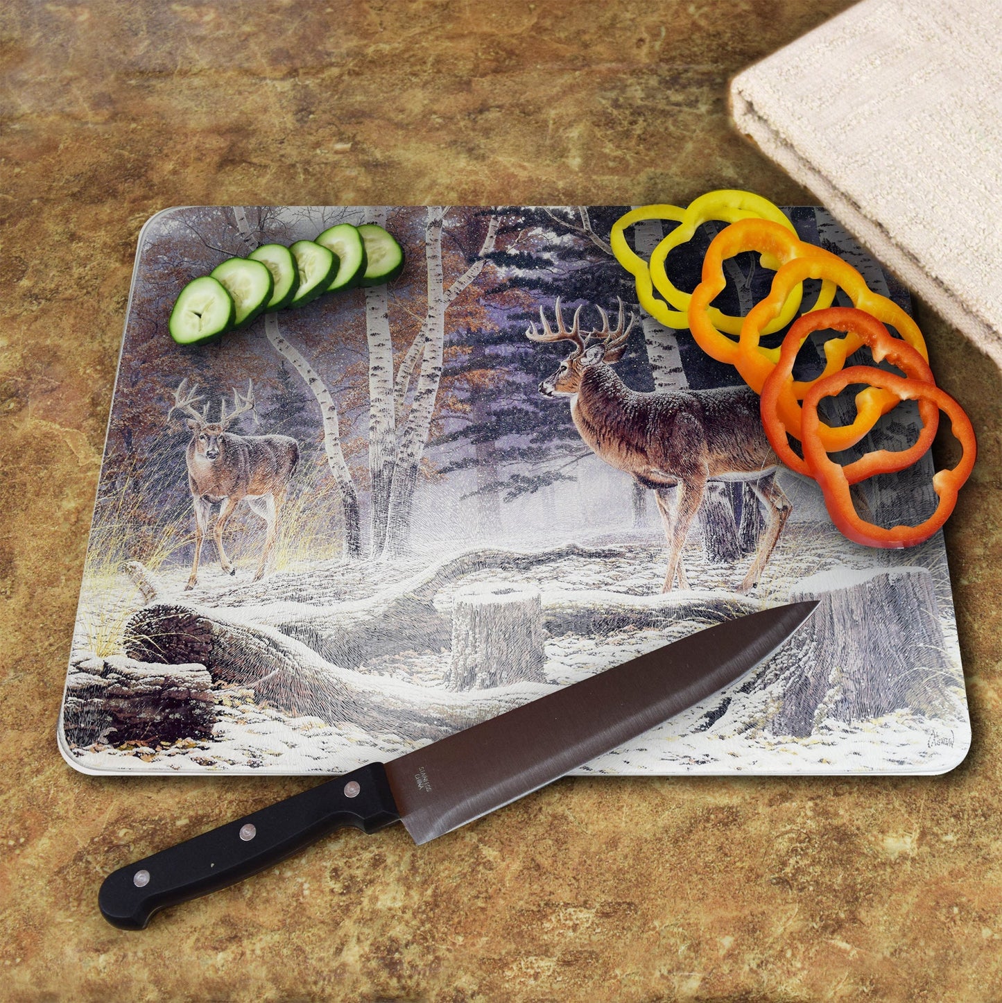 Cutting Board 12in x 16in-Confrontation