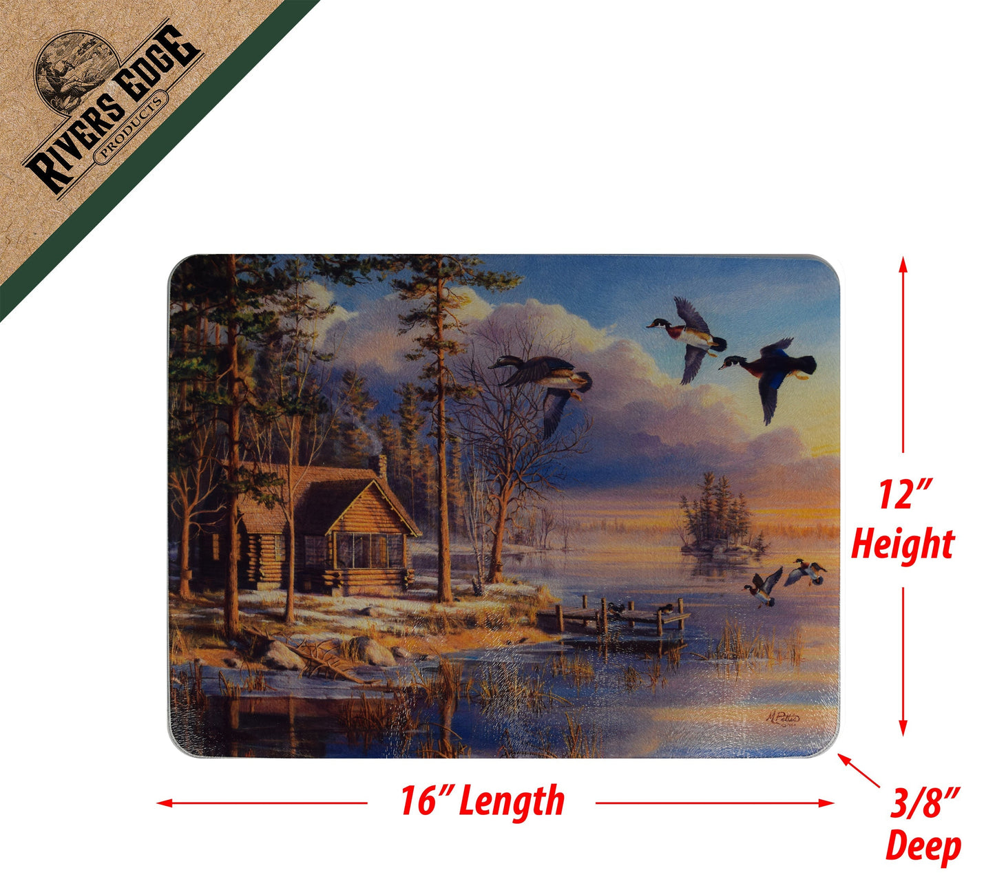 Cutting Board 12in x 16in-Spring Arrivals