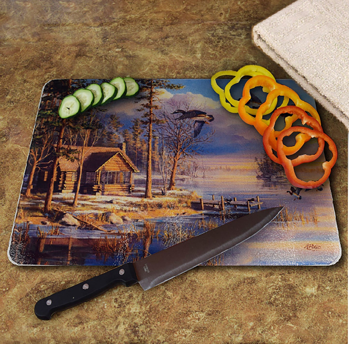 Cutting Board 12in x 16in-Spring Arrivals