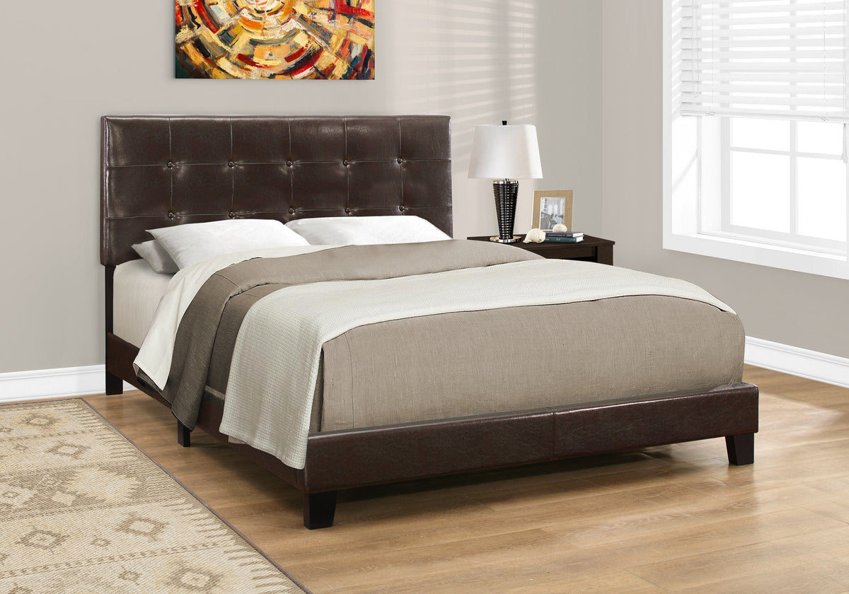 Upholstered Queen Size Bed