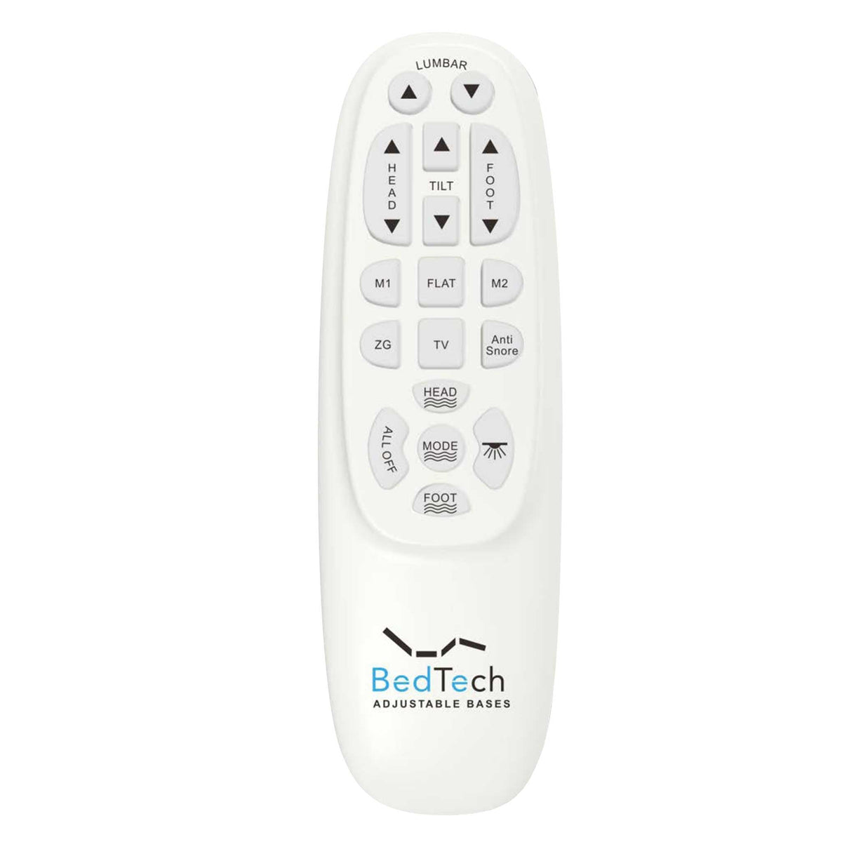 BT6500 Queen Adjustable Bed Base With Head/Foot Tilt and Lumbar Position Adjustment