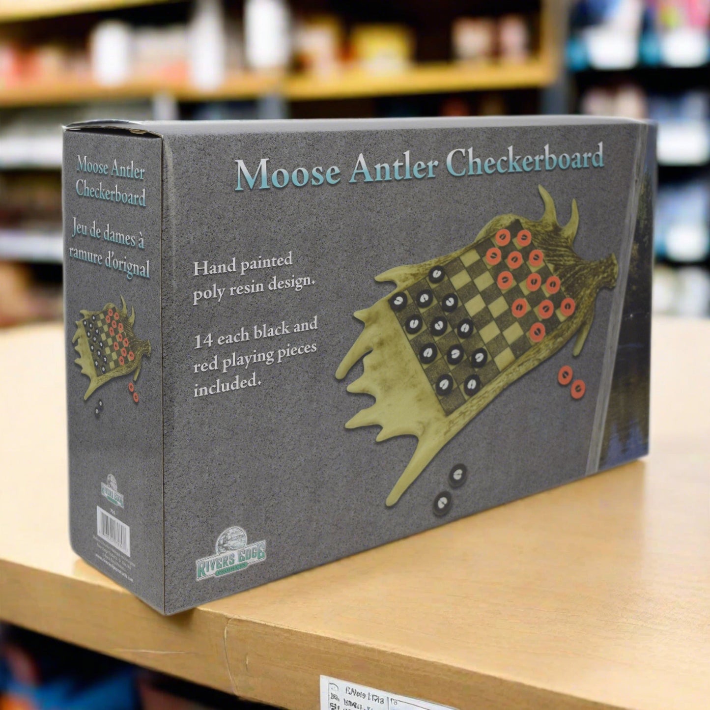 Checkerboard Set-Moose Antler
