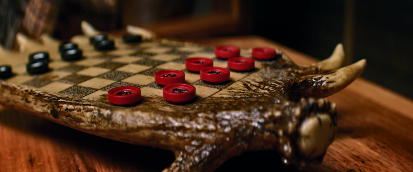 Checkerboard Set-Moose Antler