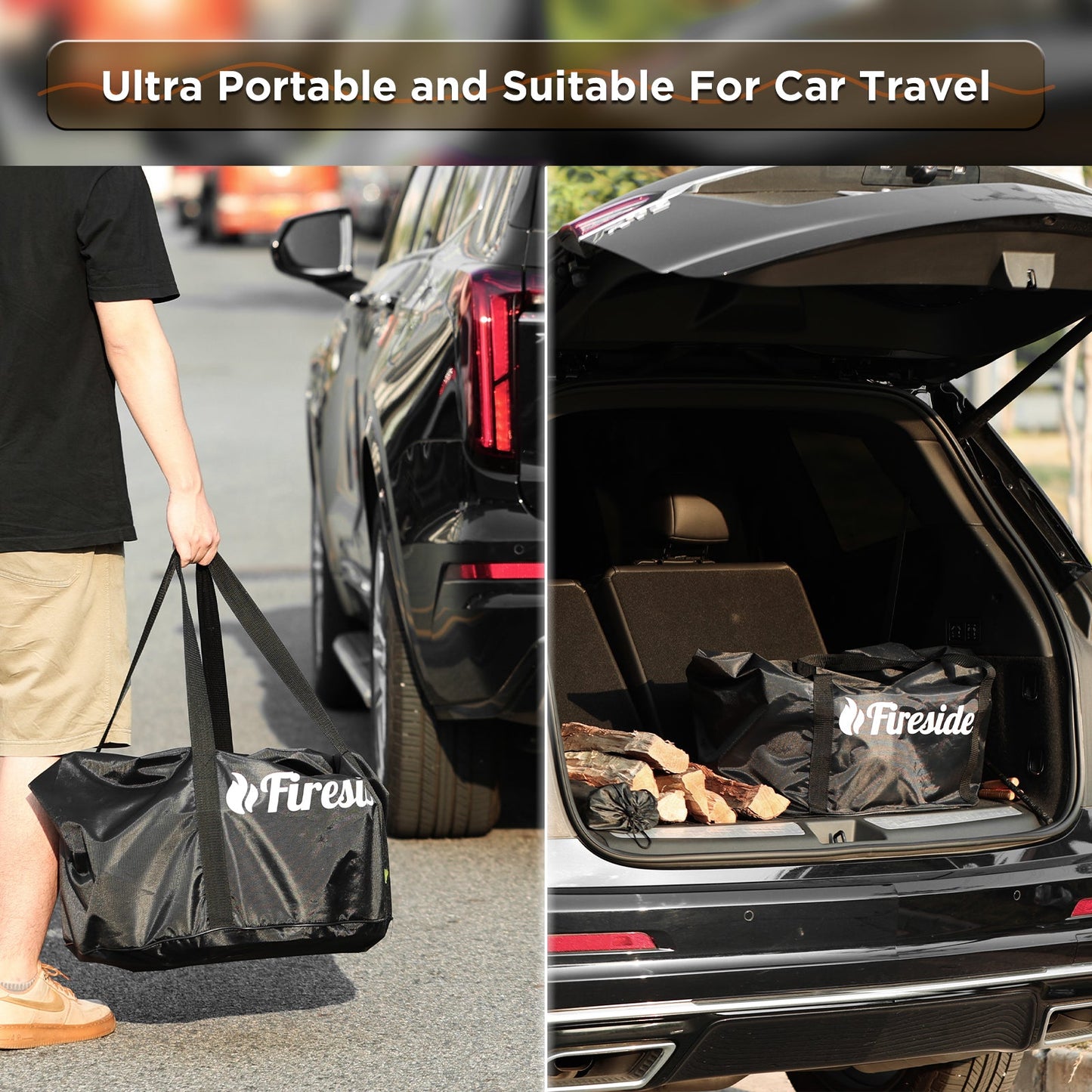 Pluto R19-PG Smokeless Outdoor Fire Pit -  Painted Black