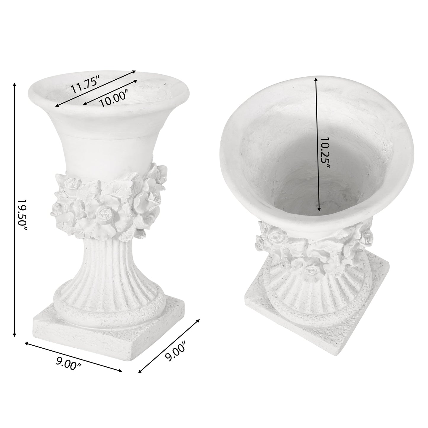 MGO Garden Urn Planter