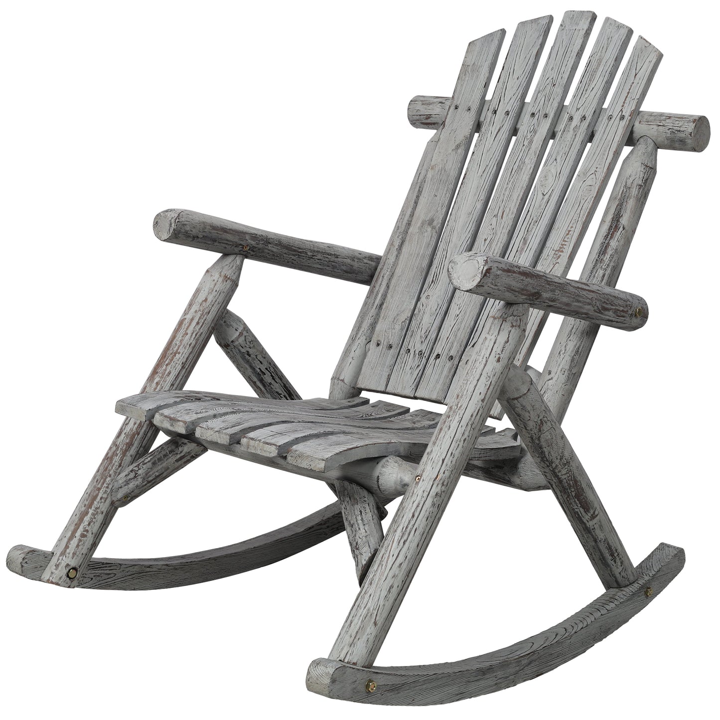 Wooden Porch Rocker Chair
