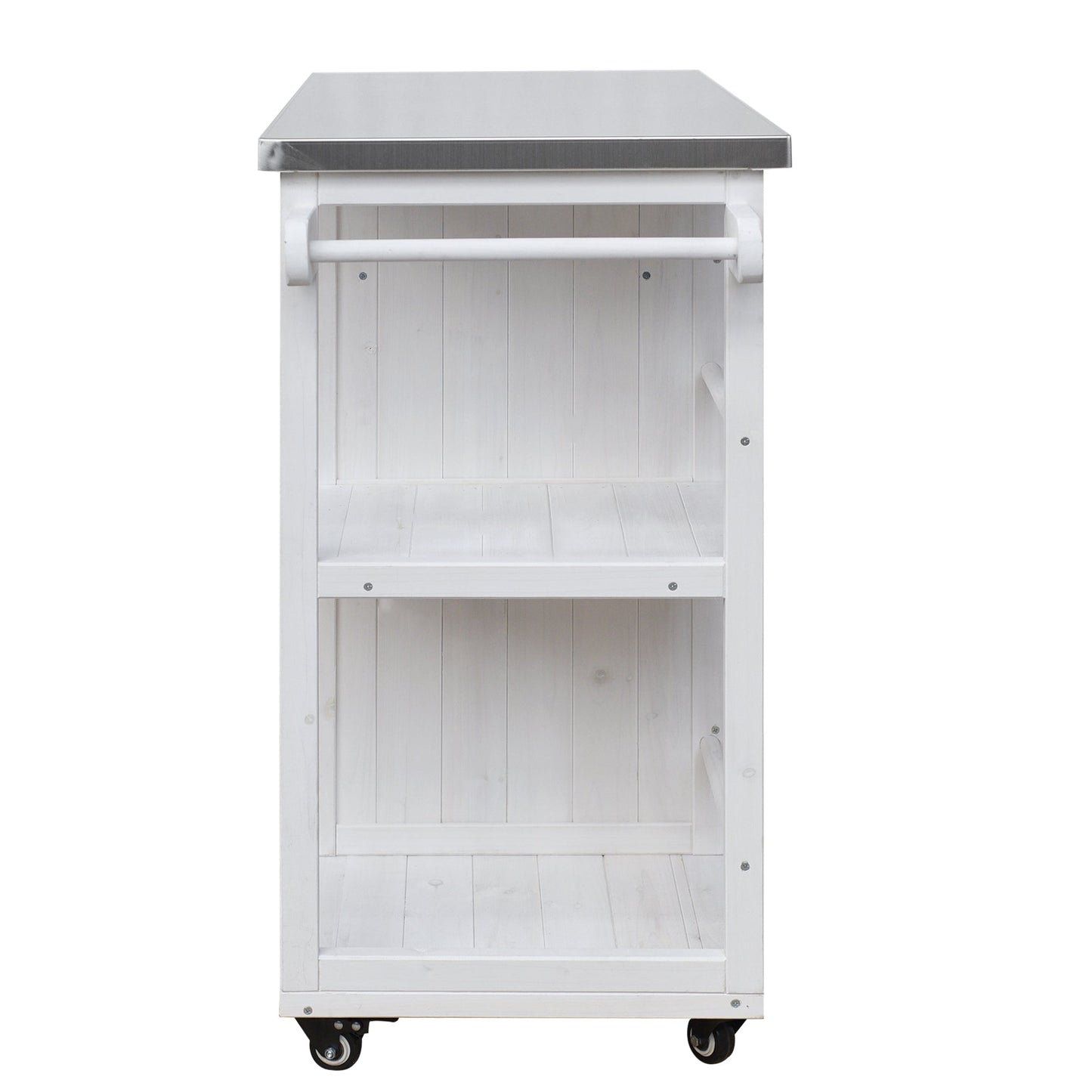 Outdoor Kitchen Island Fir Wood Prep Station