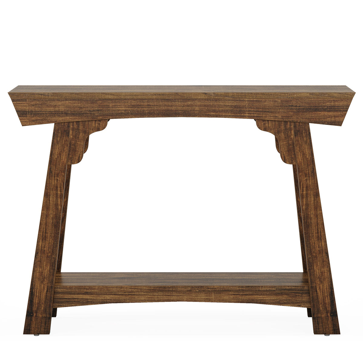 41 Inch Wood Console Table Behind Couch