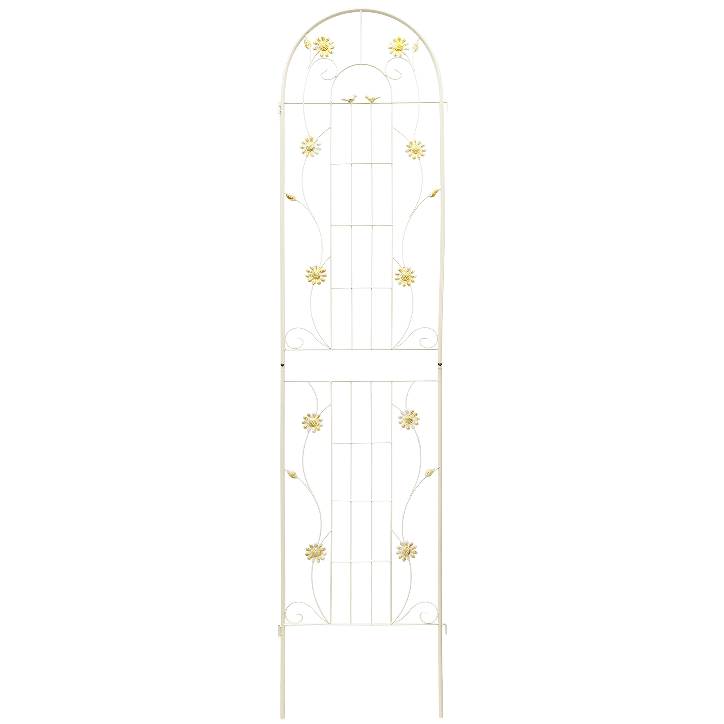 2 Pack Metal Garden Trellis for Climbing Plants
