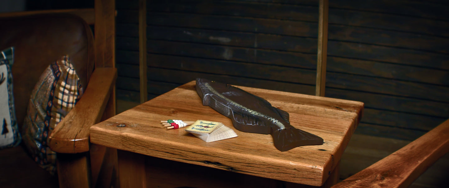 Cribbage Board-Fish