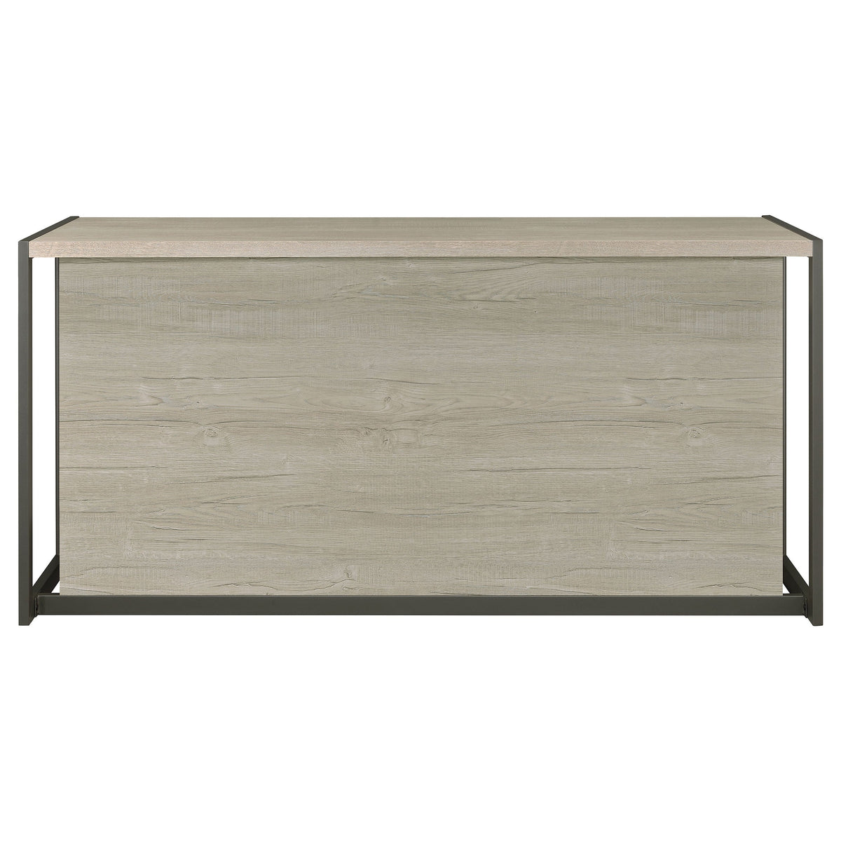 Brisley Whitewashed Office Desk