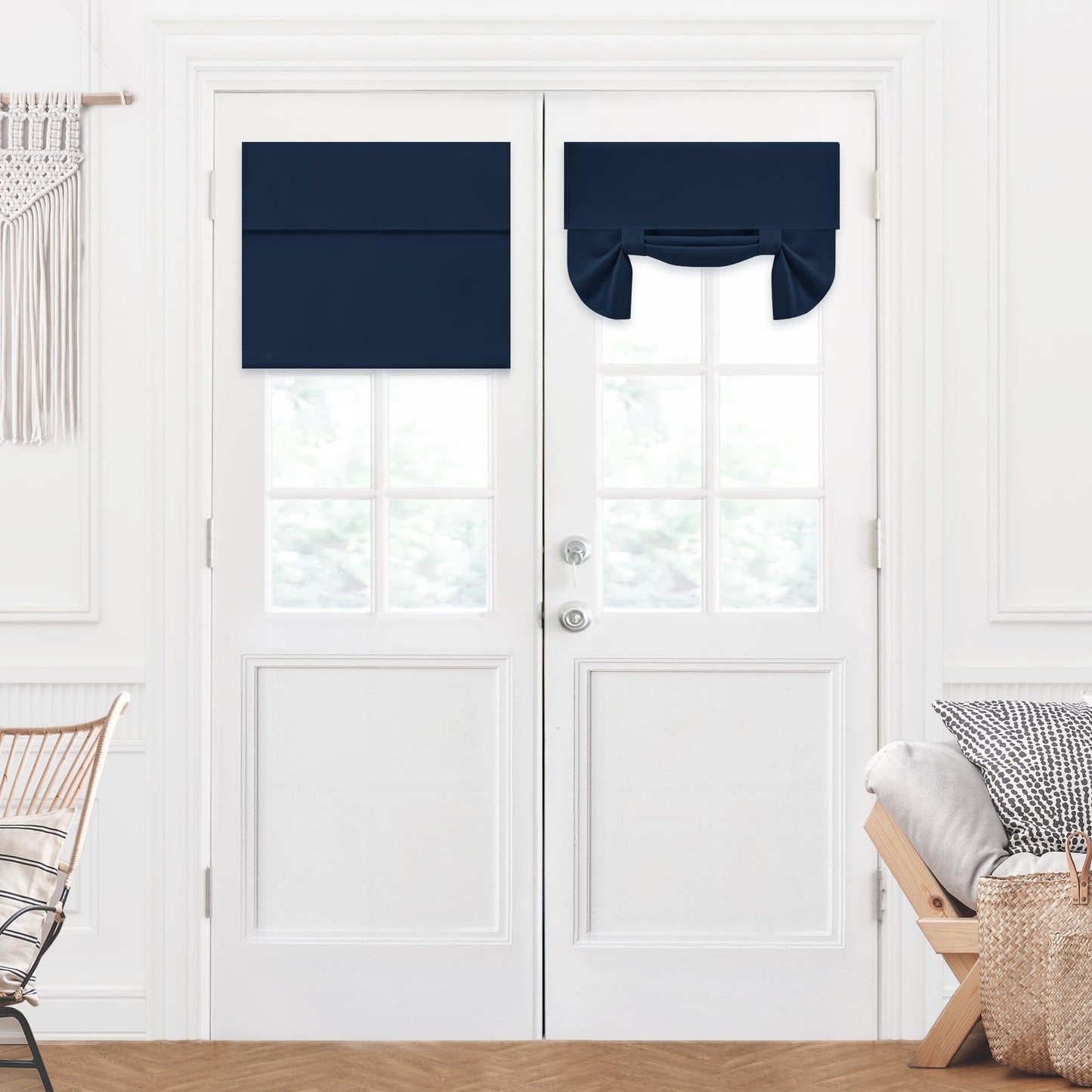 Blackout Door Curtain, Thermal Insulated, 26x80 Inch