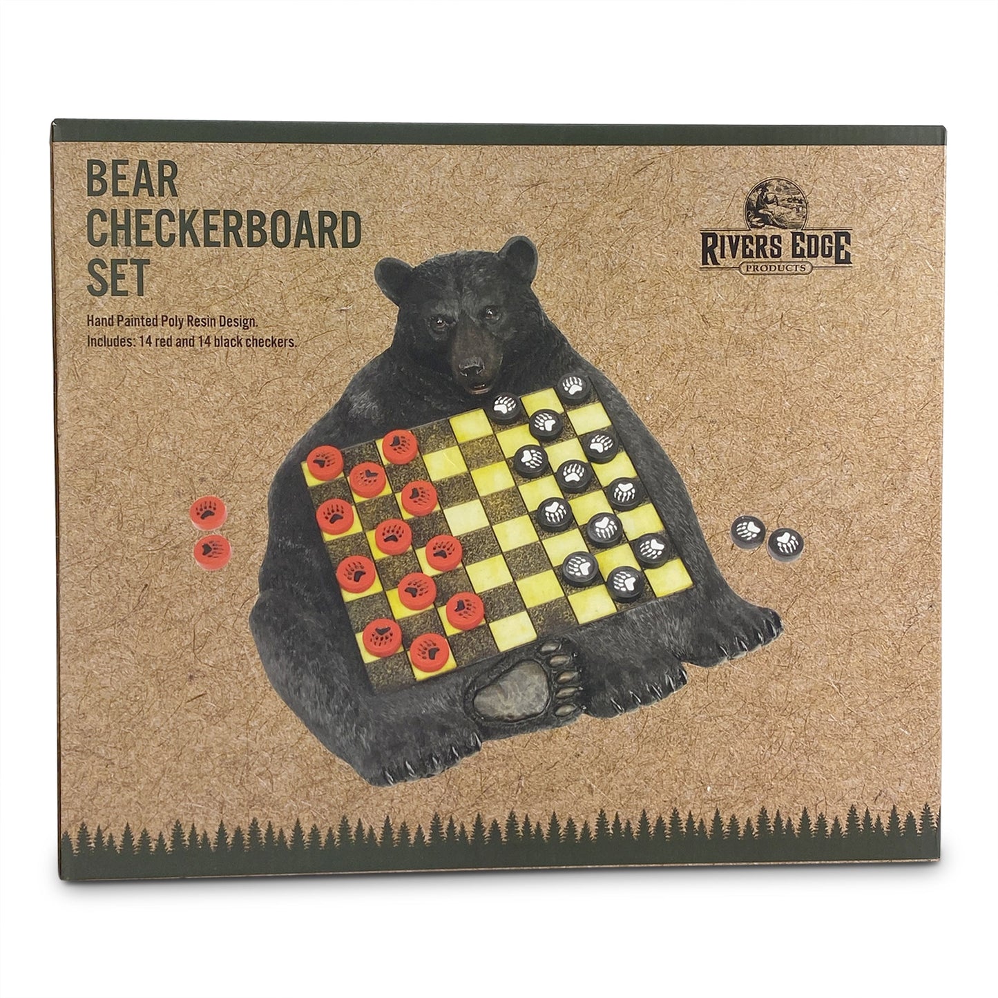 Checkerboard Set-Bear