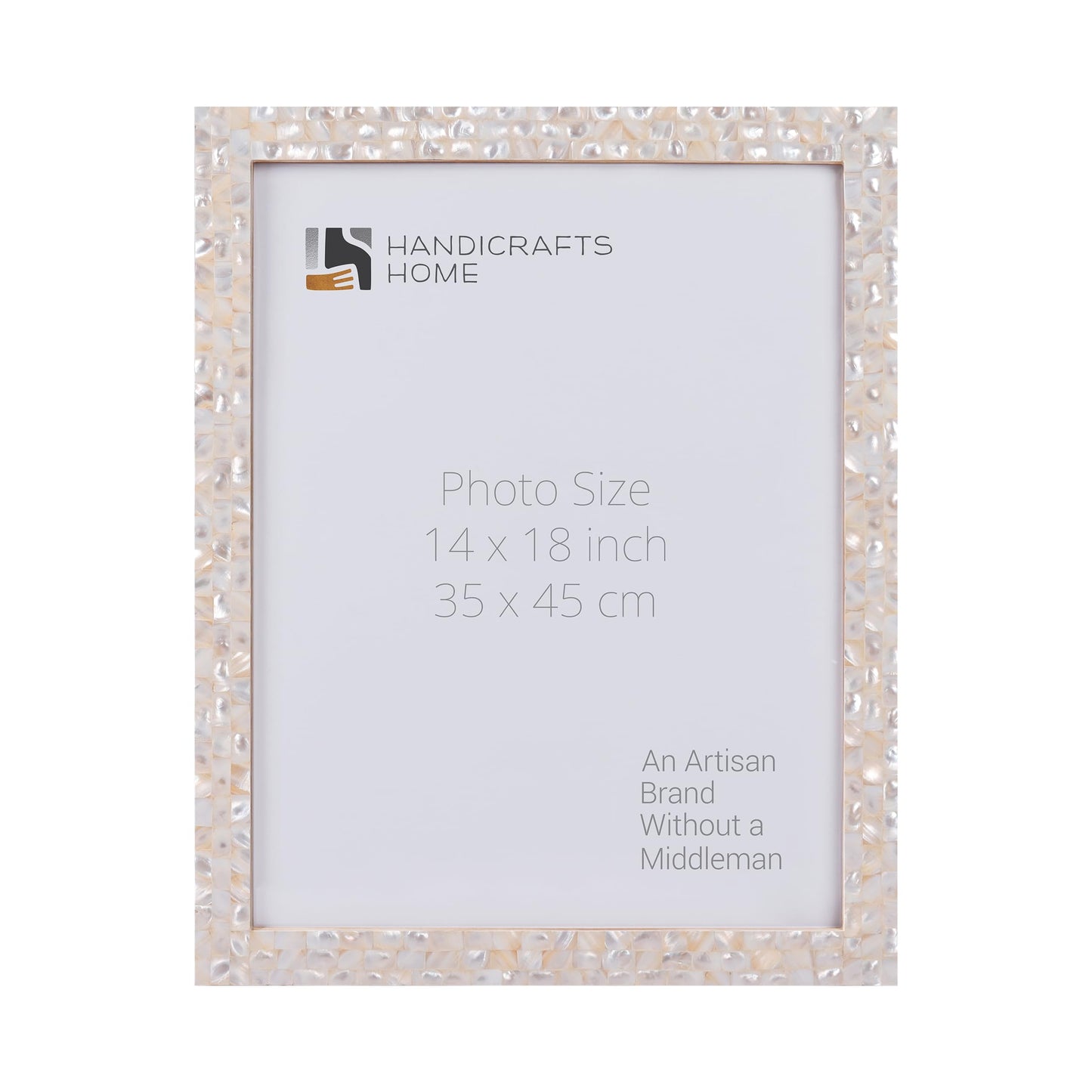 Mother of Pearl Poster Picture Frame White in 2 Sizes