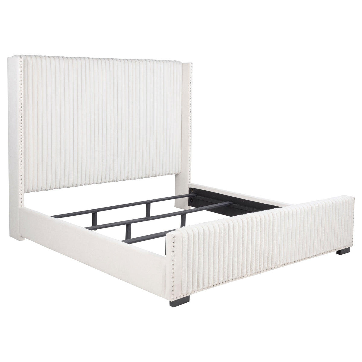 Ian Modern Upholstered California King Bed