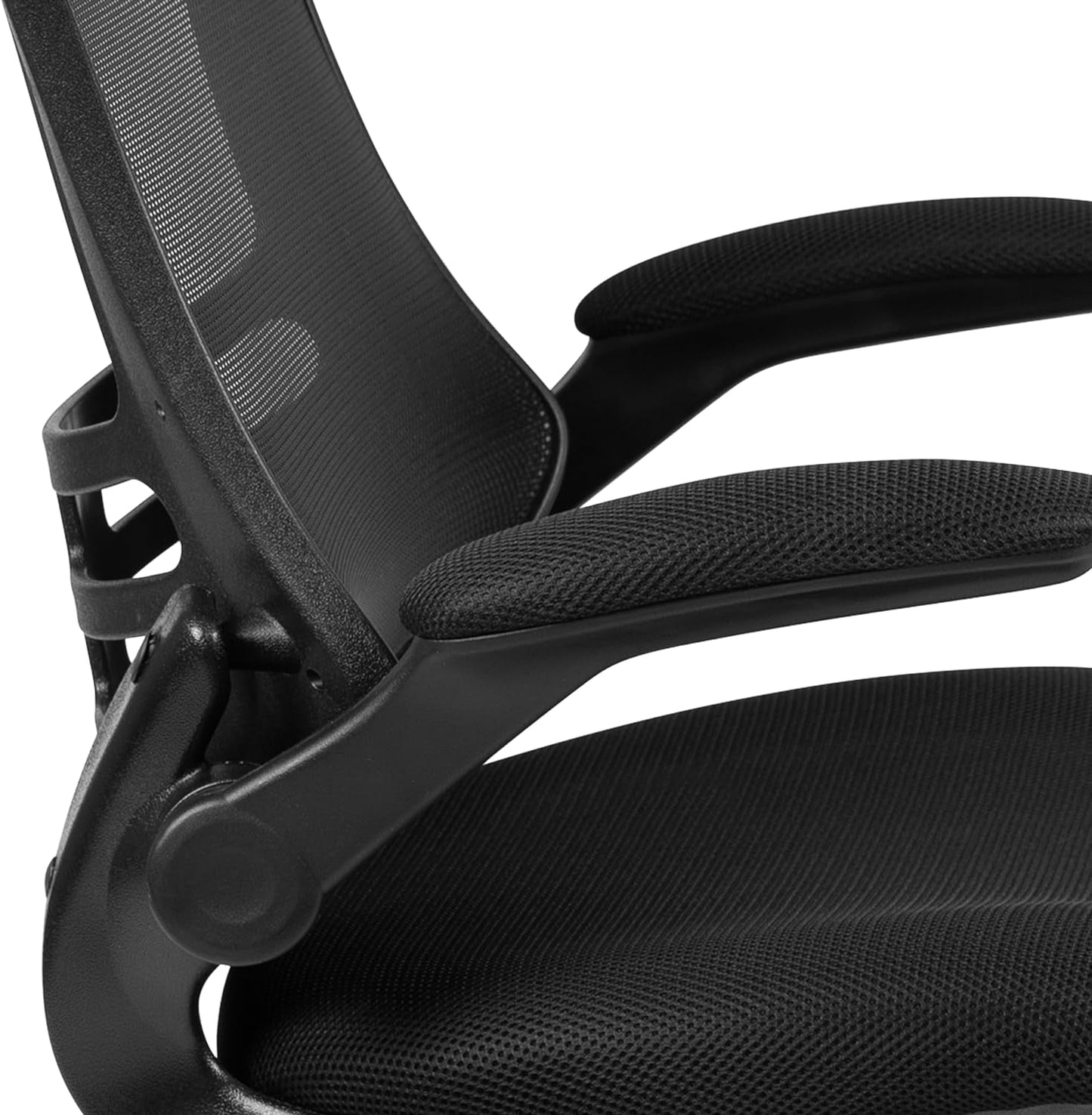 Mid Back Ergonomic Office Chair With Adjustable Height