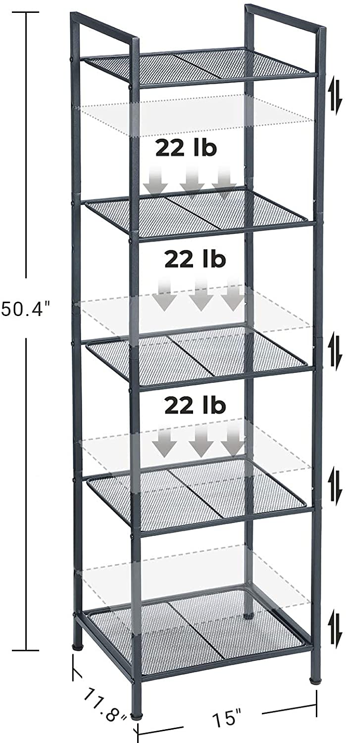5-Tier Storage Rack