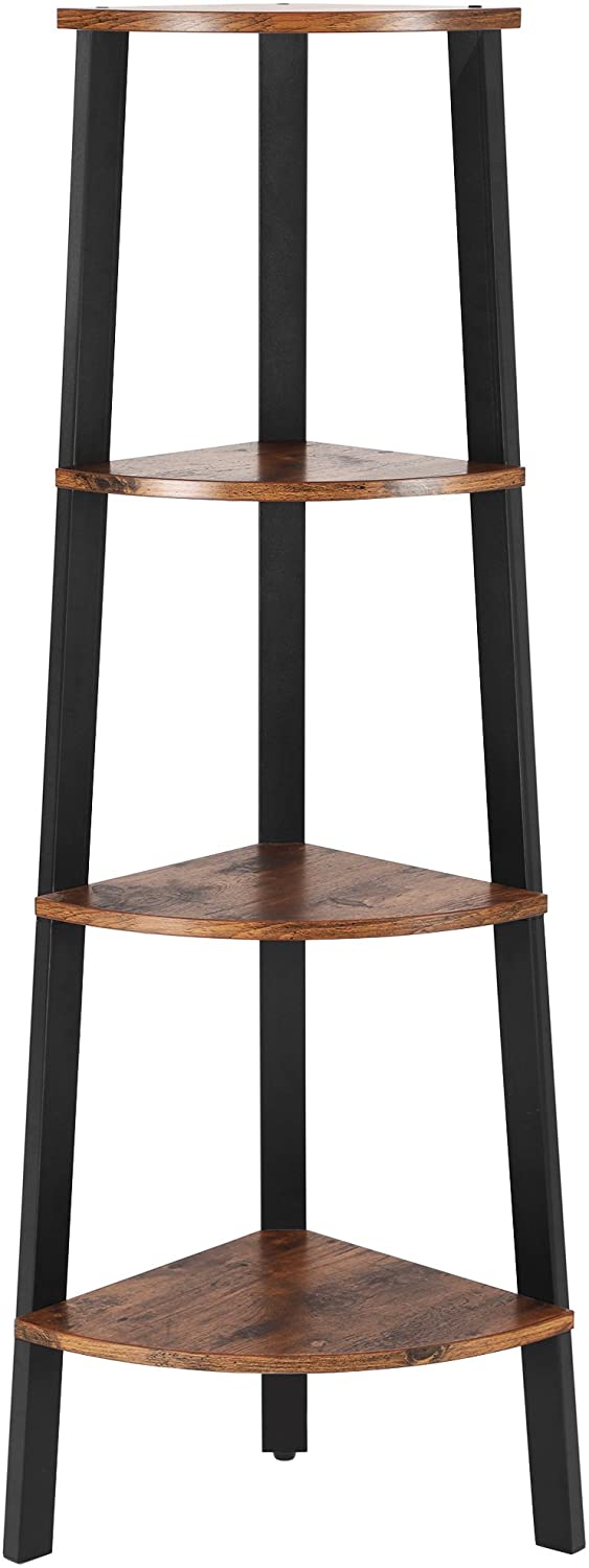 FLORA 4-Tier Corner Shelf Rack