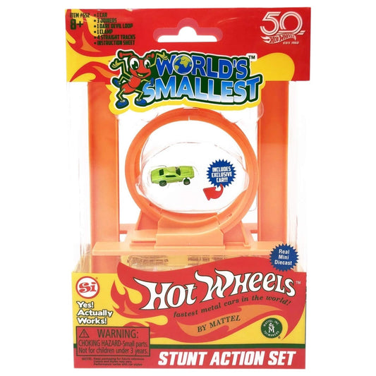 World's Smallest Hot Wheels™ Stunt Action Set