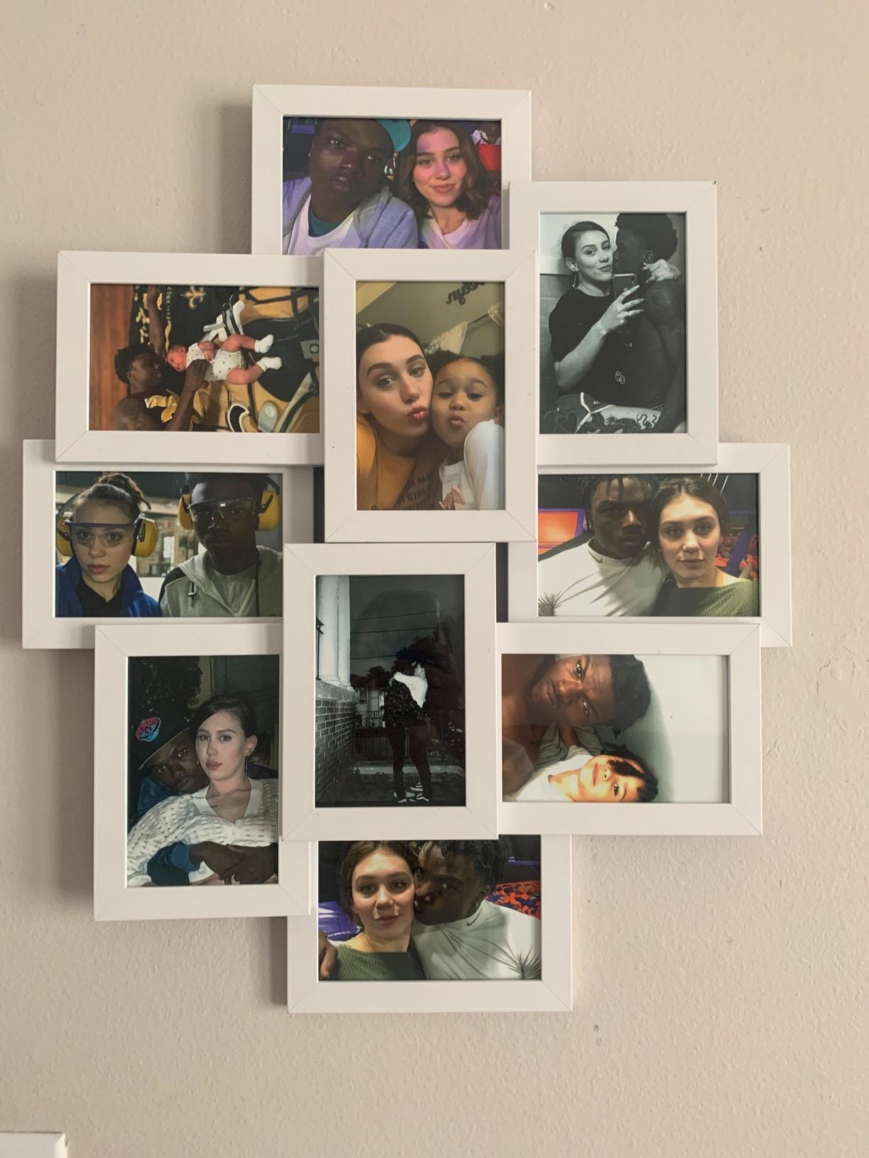 Collage Picture Frames, 4 x 6 Inches for 10 Photos, Assembly Required