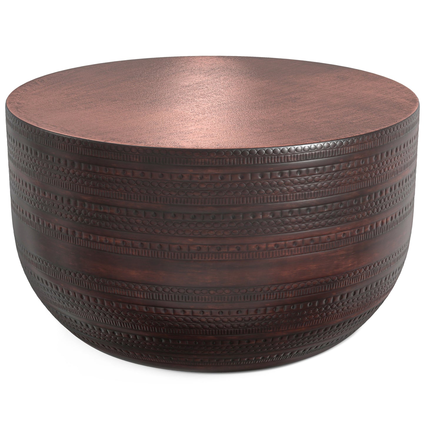 Johnsen Metal Coffee Table in Oil Rubbed Bronze