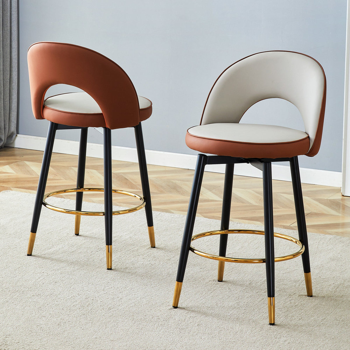 360° Rotatable Bar Chair - Modern