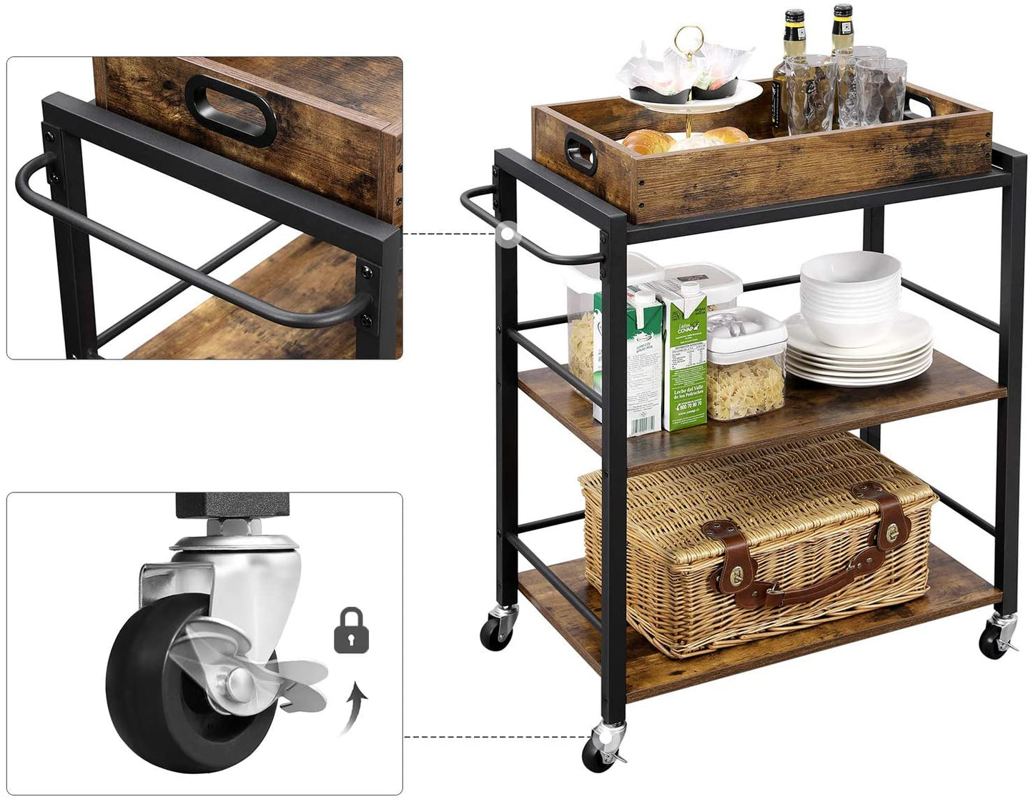 DWAYNE Bar Cart