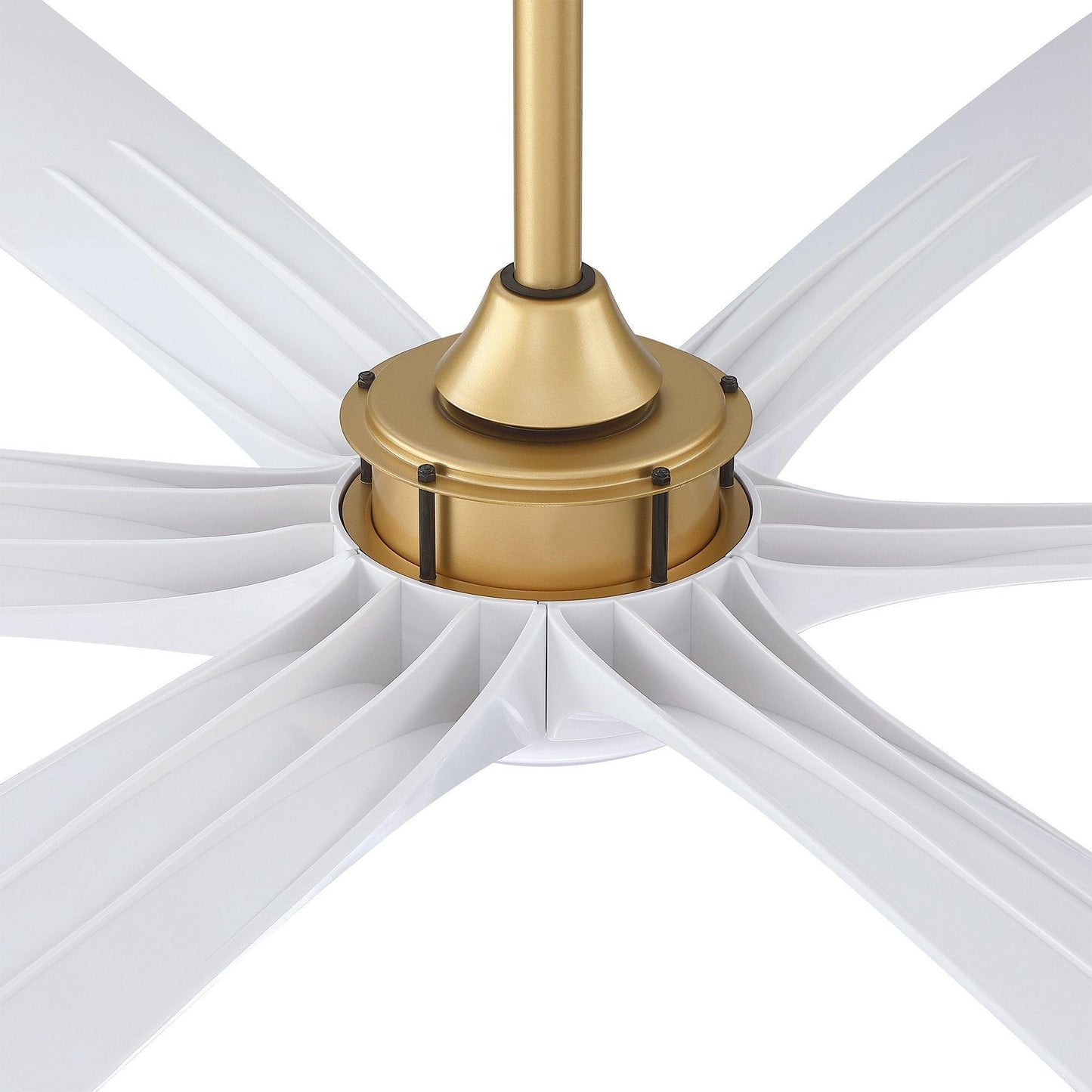 72" Jaydn Farmhouse Satin Nickel DC Motor Downrod Mount Reversible Ceiling Fan with Lighting and Remote Control