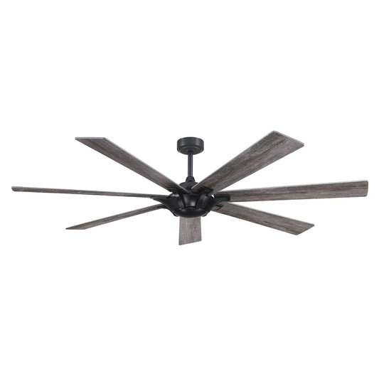 72 Modern Rustic Ceiling Fan 7-Blades