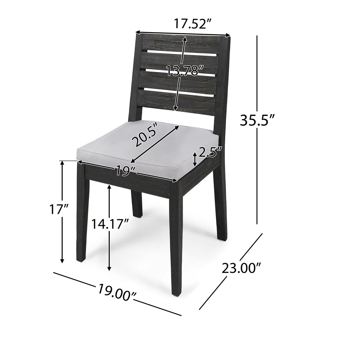 7-Piece Outdoor Dining Set - Acacia Wood