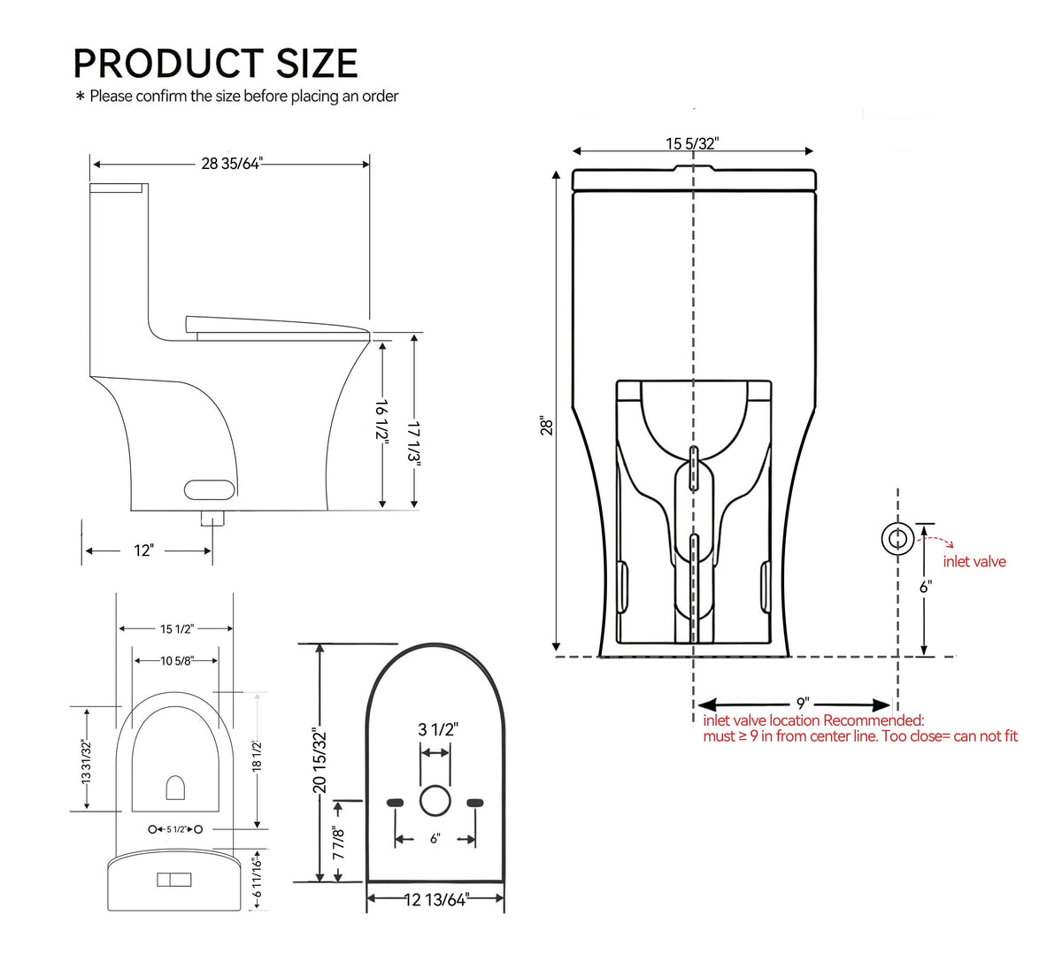 Tornado Flush One-Piece Elongated Toilet