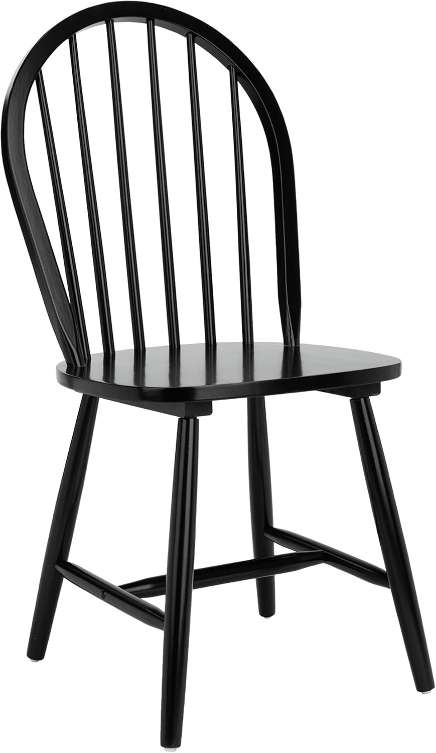 Home Camden 18 Inch Black Farmhouse Dining Chairs Set Of 2