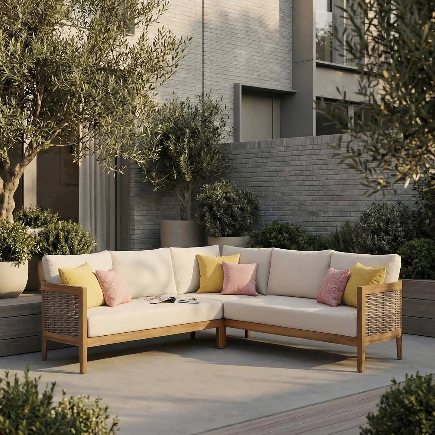 5-Seater Outdoor Patio Sofa Set
