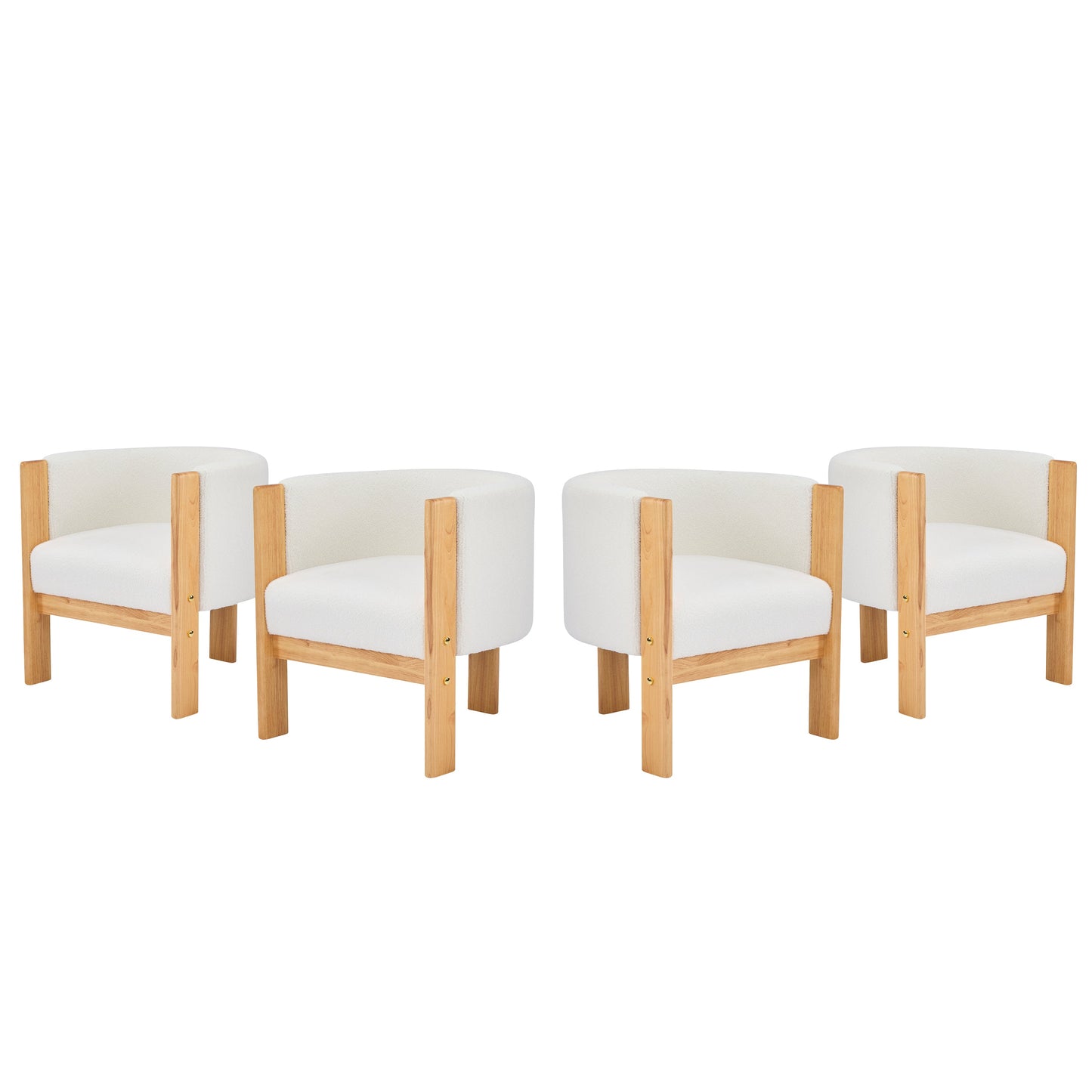 Upholstered Dining Chairs Set of 4