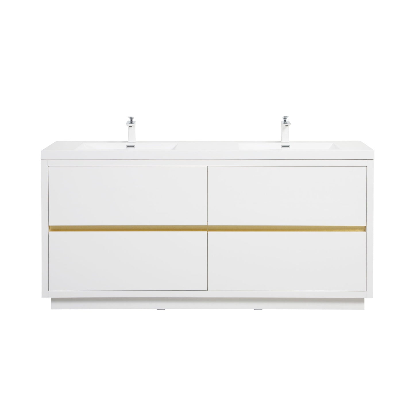 Bathin Freestanding Bathroom Vanity With Double Sinks