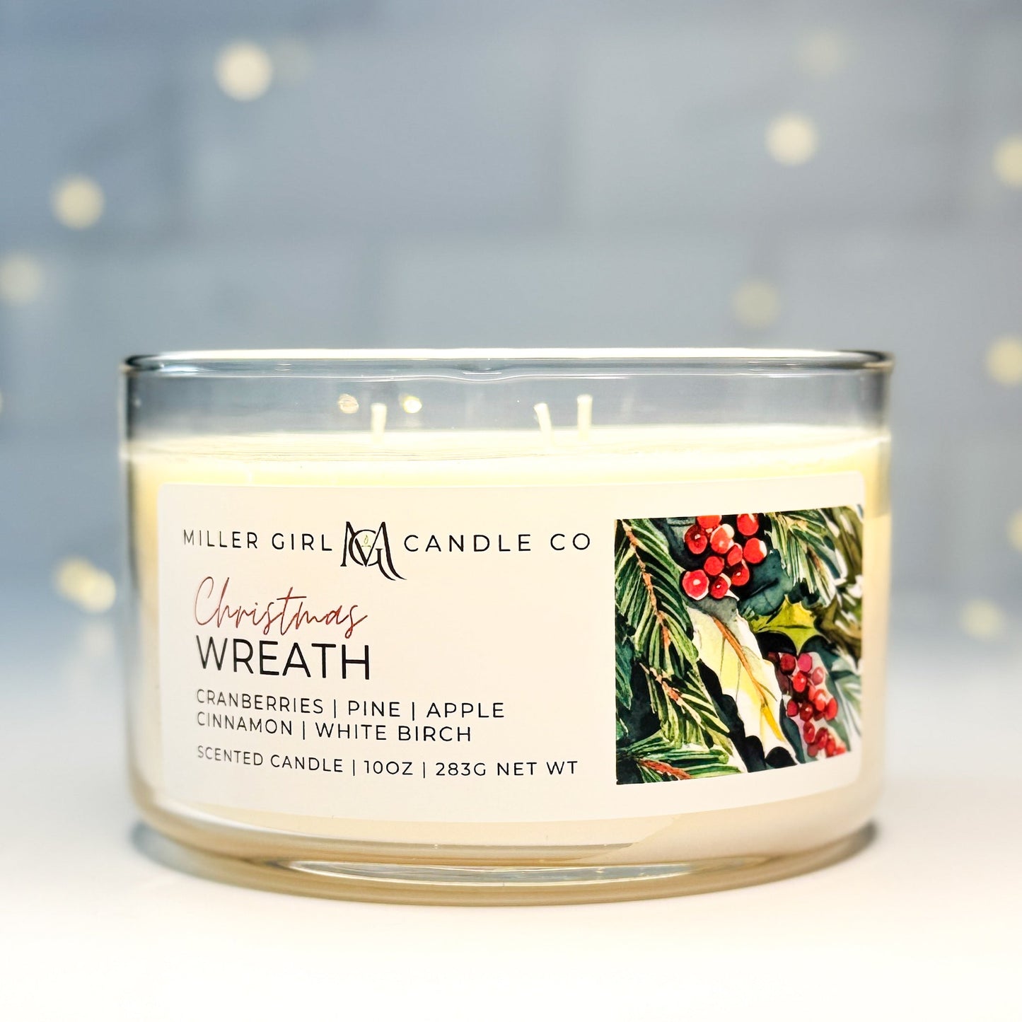 Christmas Wreath | Candles + Wax Melts