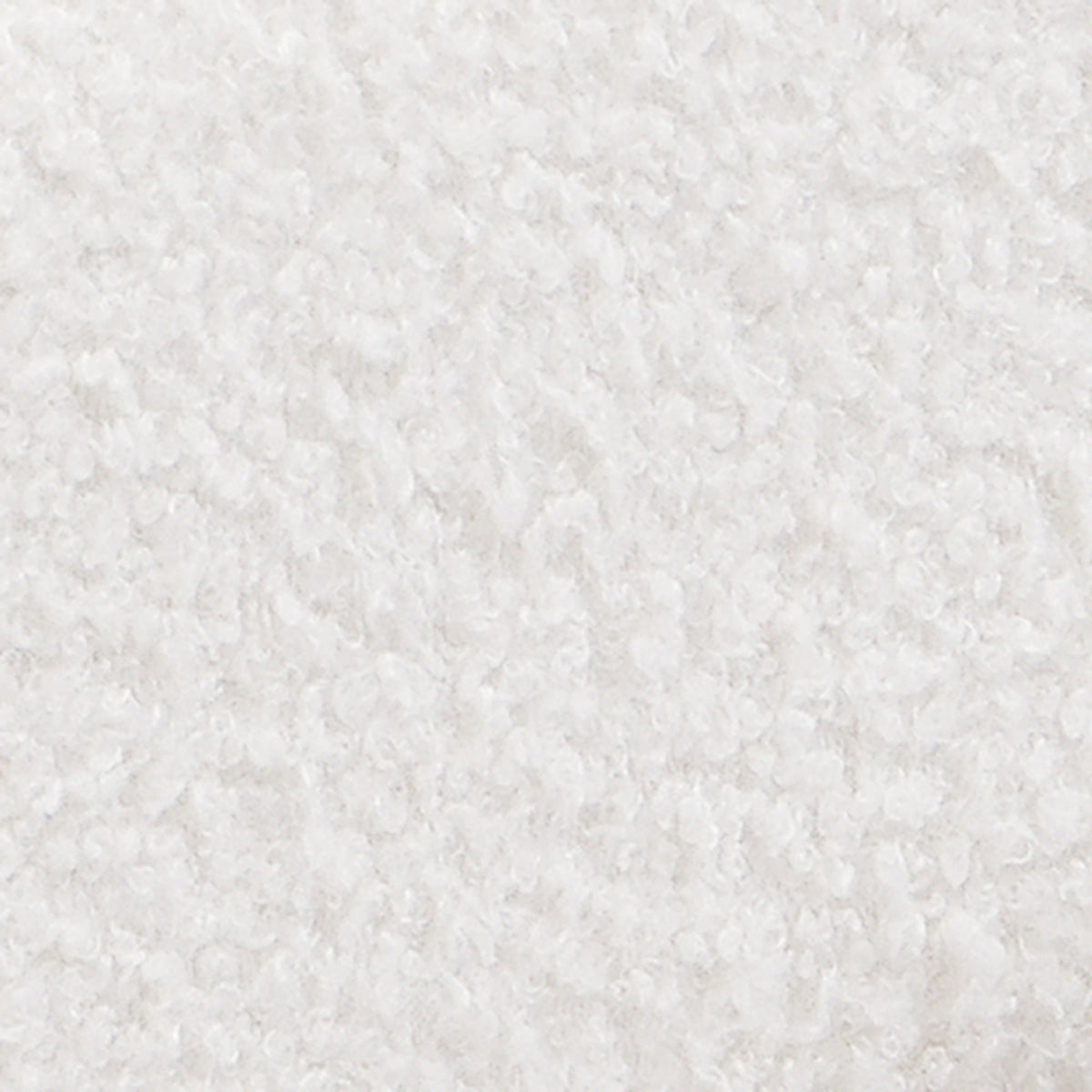 White Boucle Floating Bed with Light, King