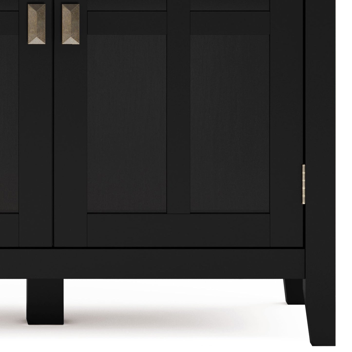 Artisan 66 Inch Wide Solid Wood 4 Door Storage Cabinet