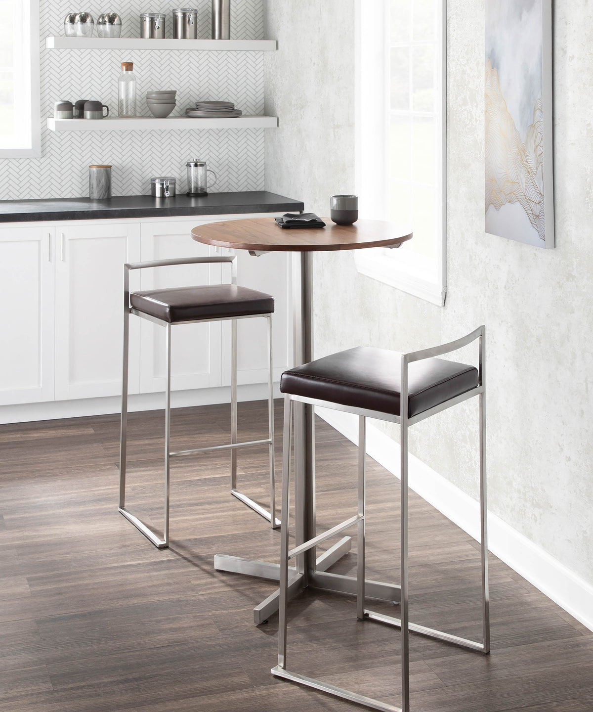 Contemporary Stackable Barstool