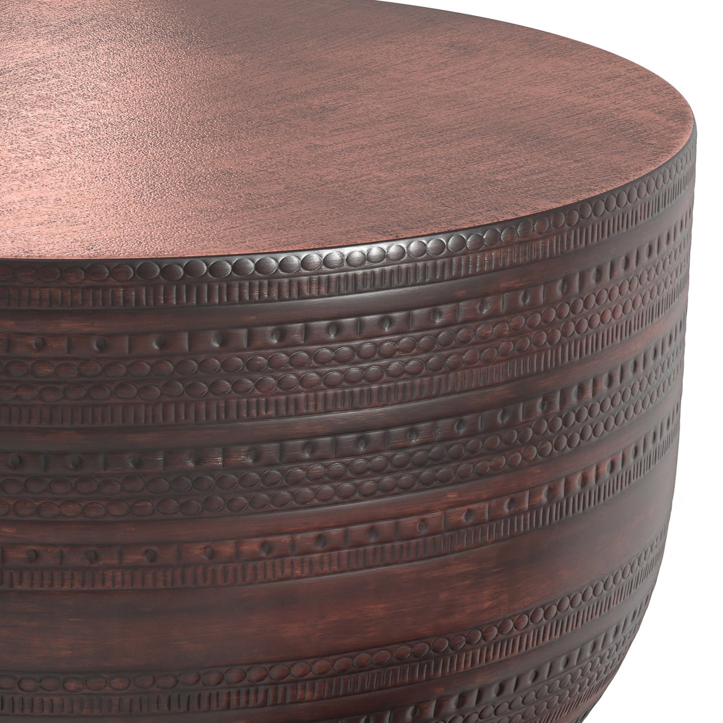 Johnsen Metal Coffee Table in Oil Rubbed Bronze