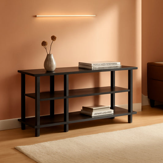 Turn-N-Tube 3-Tier TV Stand For 50-Inch TV No Tools Assembly