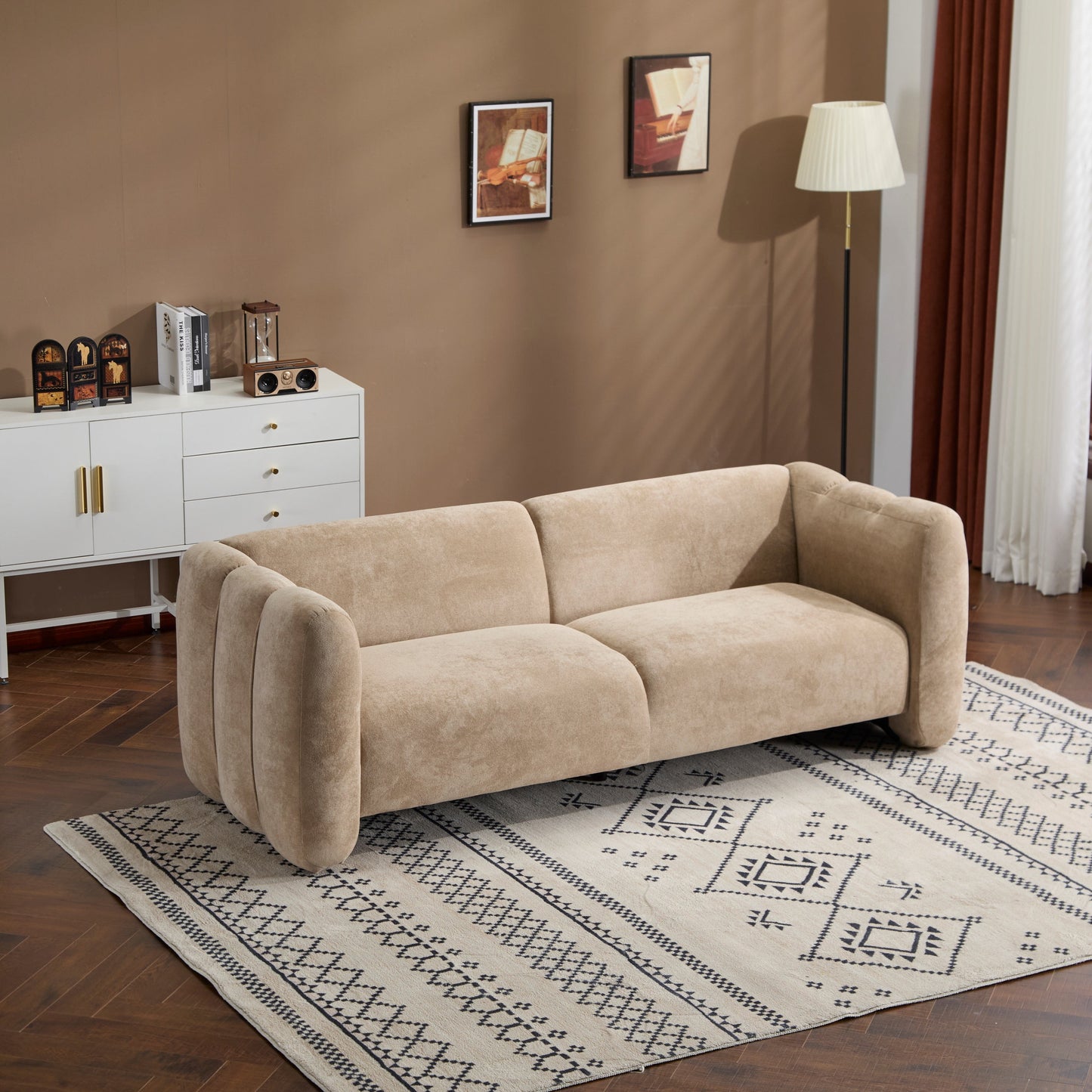 Tonson 83" 3-Seater Velvet Sofa