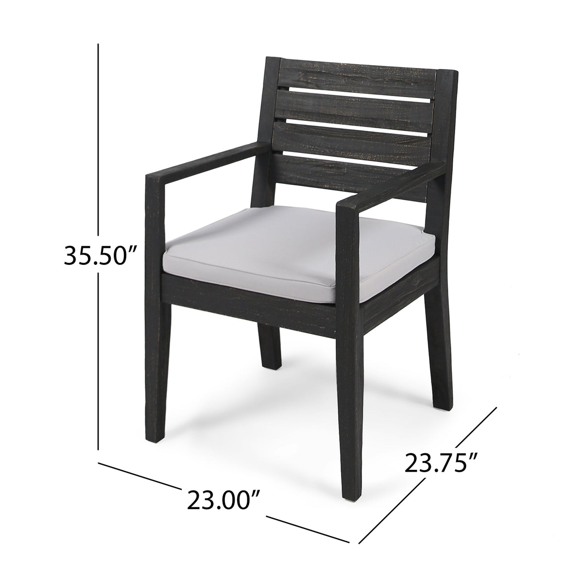 Outdoor Dining Chair Set of 2
