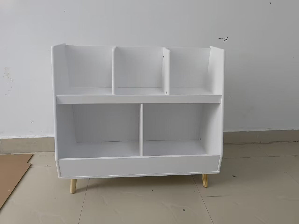 Kids Bookshelf and Toy Organizer