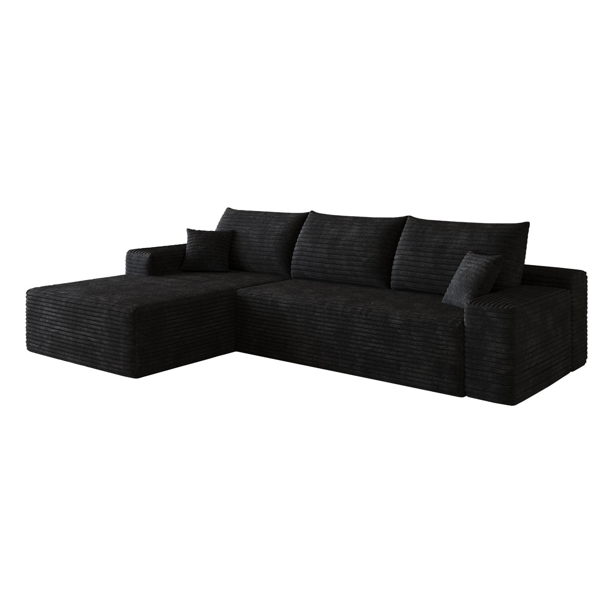 107" Cloud Sectional Couch with L-Shape Chaise